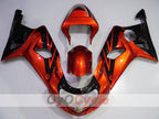 Injection Fairing kit for 01-03 GSX R600 - Orange, Black - Factory Style #OYO87901101