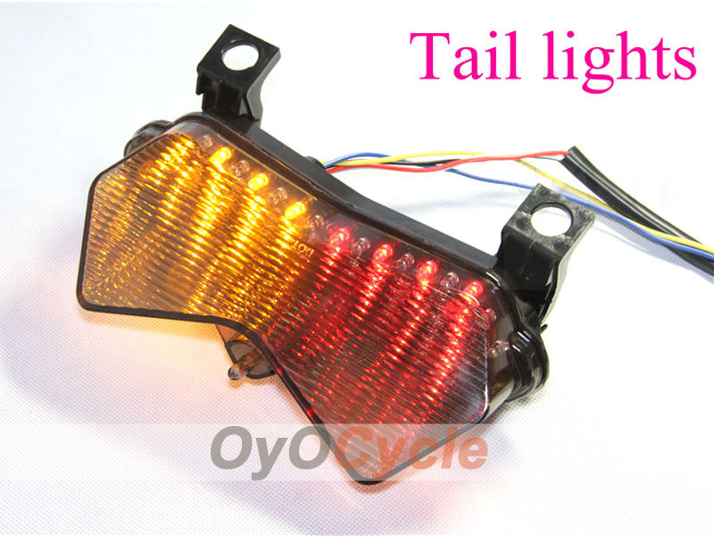 Tail Lights For Kawasaki 2003-2004 Ninja ZX-6R #OYO87903724