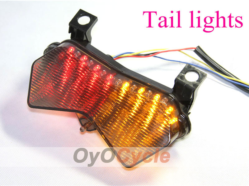 Tail Lights For Kawasaki 2003-2004 Ninja ZX-6R #OYO87903724