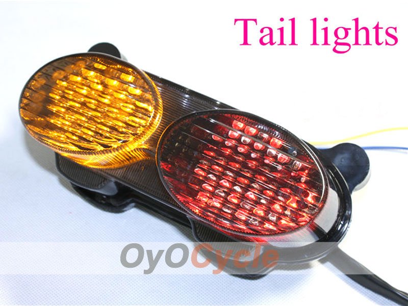 Tail Lights For Kawasaki 1998-2002 Ninja ZX-6R #OYO87903727 Secondary image