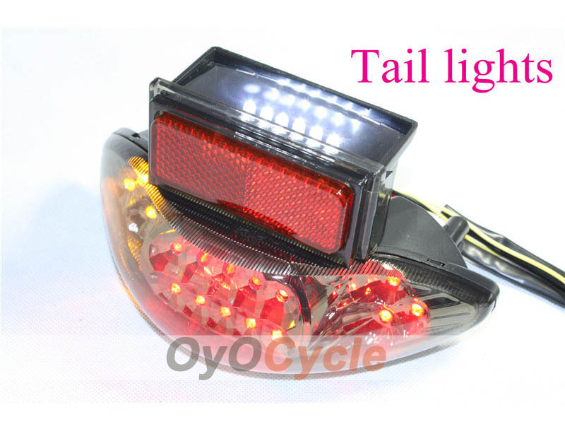 Tail Lights For Suzuki 2003-2006 GSXR600 #OYO87903764