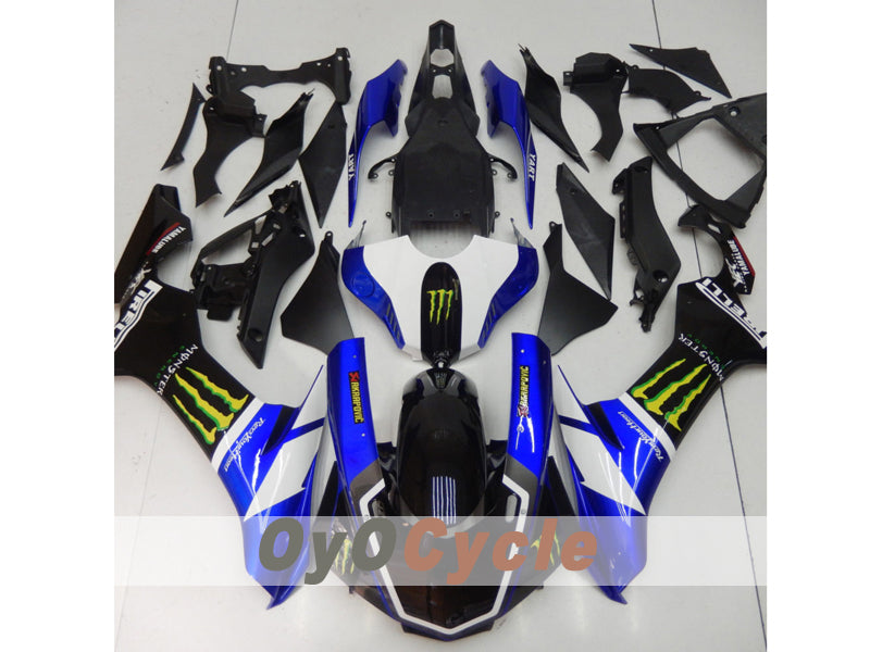 Injection Fairing kit for 15-19 YZF-R1 - Blue, White, Black - Monster #OYO87914648 Main image