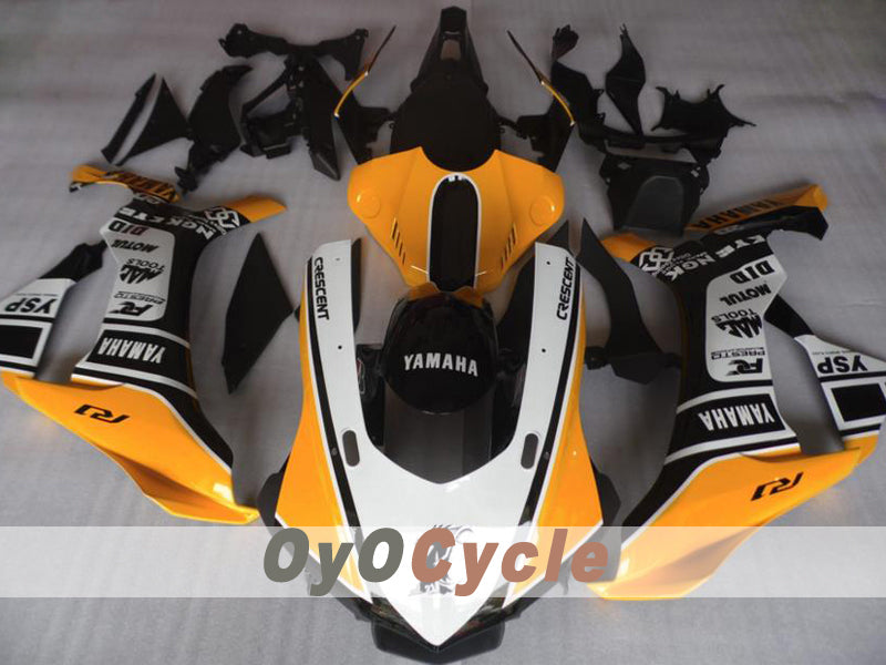 Injection Fairing kit for 15-19 YZF-R1 - Yellow, White, Black - Others #OYO87914633