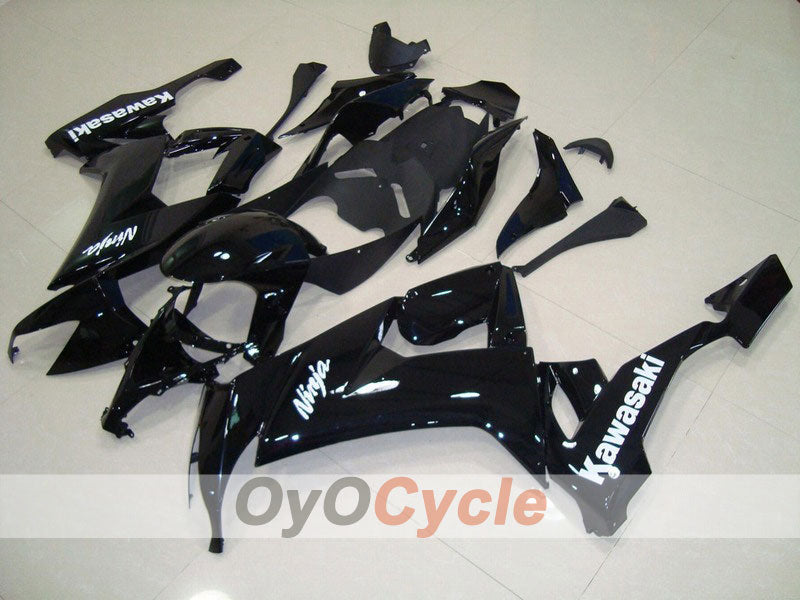 Injection Fairing kit for 08-10 NINJA ZX-10R - Black - Factory Style #OYO87901645