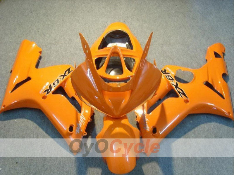 Injection Fairing kit for 03-04 NINJA ZX-6R - Orange - Factory Style #OYO87901787
