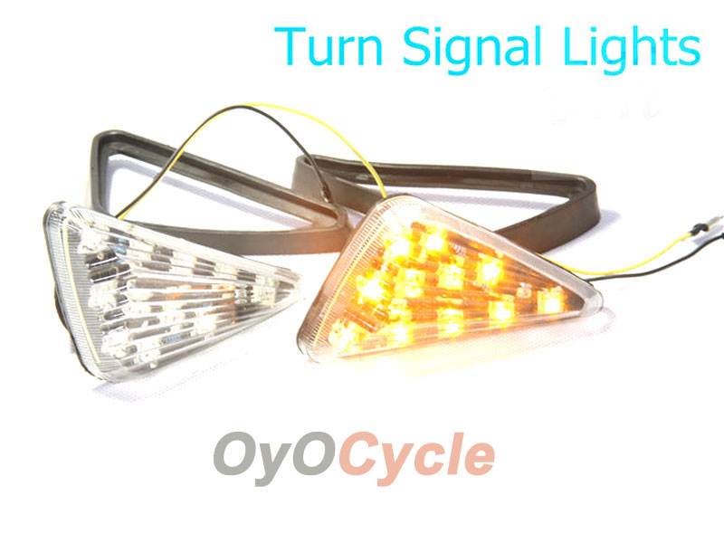 LED Turn Signal Lens For Honda 2000-2001 CBR900RR 929 #OYO87903844