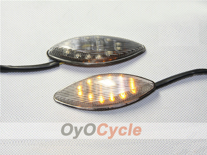 LED Turn Signal Lens For Kawasaki 2006-2007 NINJA ZX-14R #OYO87903857 Main image